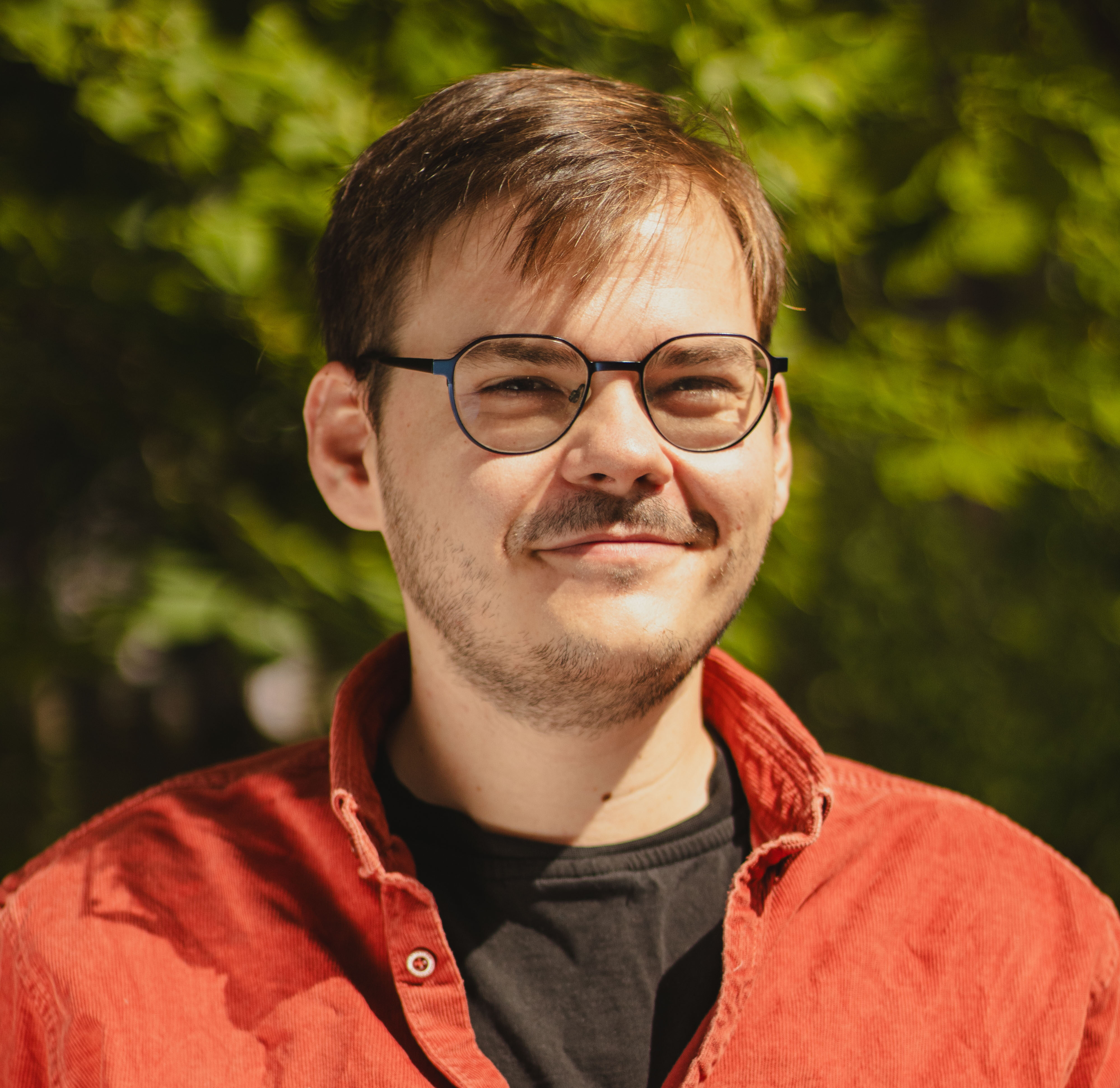 Photo of the PhD researcher, Hendrik Kligge. Photographer: Aria Rastegar