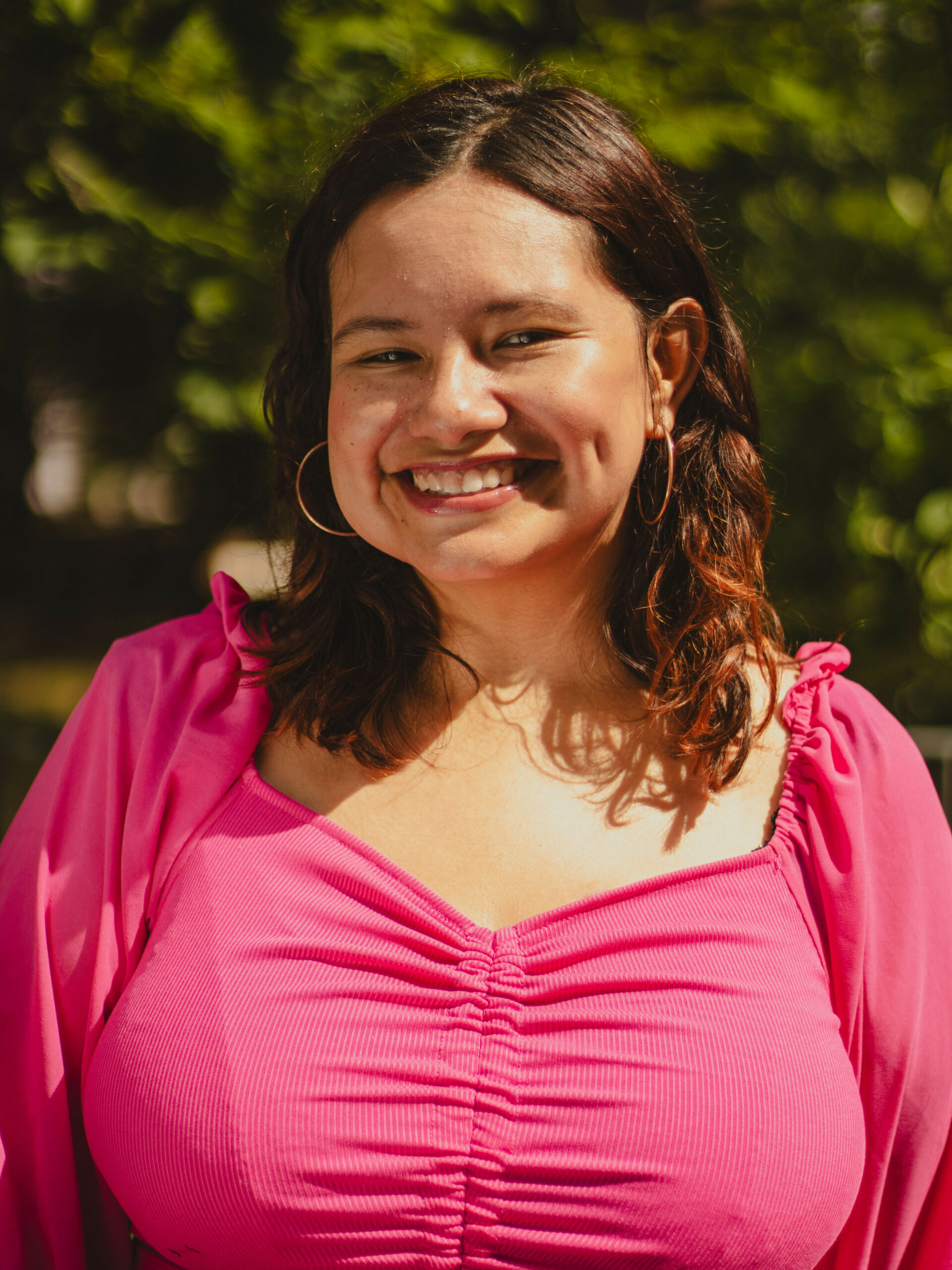 Photo of the PhD researcher, Vania De la Graza. Photographer: Aria Rastegar