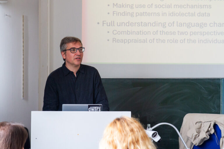 Talk by Peter Petré at the RTG